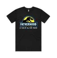 Large Front Design / Black / S Jurassic Dad 🦖 - Men's T Shirt