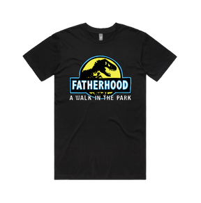 Large Front Design / Black / S Jurassic Dad 🦖 - Men's T Shirt