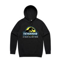 Large Front Design / Black / S Jurassic Dad 🦖 - Unisex Hoodie