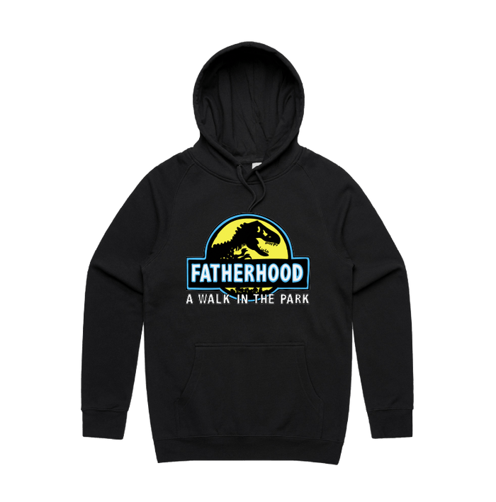 Large Front Design / Black / S Jurassic Dad 🦖 - Unisex Hoodie