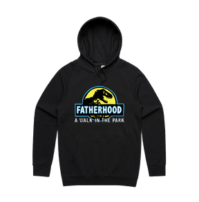 Large Front Design / Black / S Jurassic Dad 🦖 - Unisex Hoodie