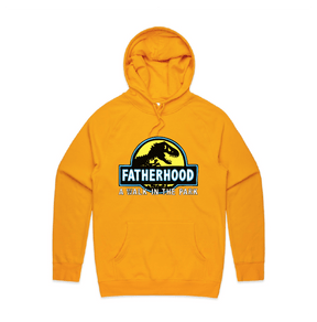 Large Front Design / Gold / S Jurassic Dad 🦖 - Unisex Hoodie