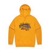 Large Front Design / Gold / S Reel Cool Dad 🎣 - Unisex Hoodie