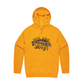 Large Front Design / Gold / S Reel Cool Dad 🎣 - Unisex Hoodie