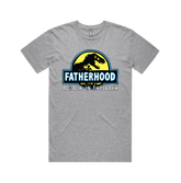 Large Front Design / Grey / S Jurassic Dad 🦖 - Men's T Shirt