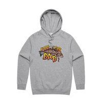 Large Front Design / Grey / S Reel Cool Dad 🎣 - Unisex Hoodie