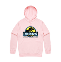 Large Front Design / Pink / S Jurassic Dad 🦖 - Unisex Hoodie