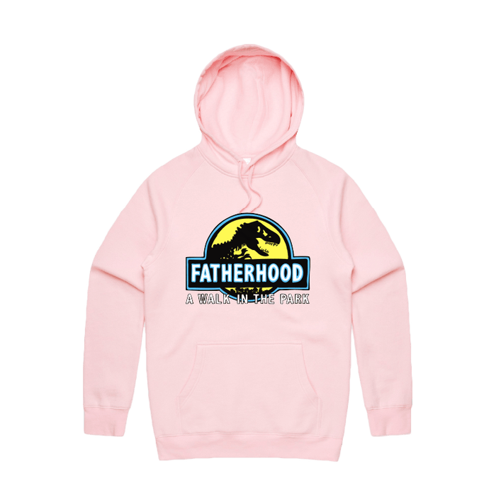 Large Front Design / Pink / S Jurassic Dad 🦖 - Unisex Hoodie