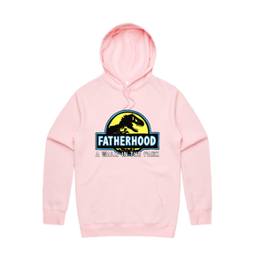 Large Front Design / Pink / S Jurassic Dad 🦖 - Unisex Hoodie