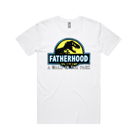Large Front Design / White / S Jurassic Dad 🦖 - Men's T Shirt