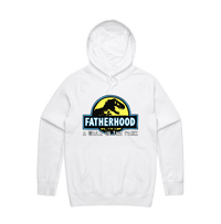 Large Front Design / White / S Jurassic Dad 🦖 - Unisex Hoodie