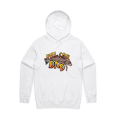 Large Front Design / White / S Reel Cool Dad 🎣 - Unisex Hoodie
