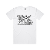 Large Front Design / White / S The Rodfather 🎣 - Men's T Shirt