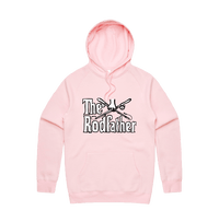Large Front Print / Pink / S The Rodfather 🎣 - Unisex Hoodie