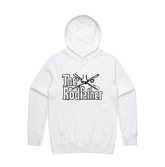 Large Front Print / White / S The Rodfather 🎣 - Unisex Hoodie