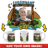 Legendary Dad (Outdoors) 🏕 - Customisable Coffee Mug
