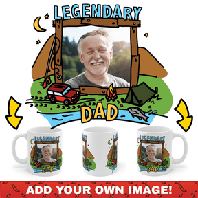 Legendary Dad (Outdoors) 🏕 - Customisable Coffee Mug