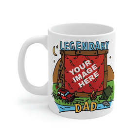 Legendary Dad (Outdoors) 🏕 - Customisable Coffee Mug