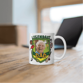 Legendary Dad (Sports) 🏉 - Customisable Coffee Mug