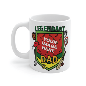 Legendary Dad (Sports) 🏉 - Customisable Coffee Mug