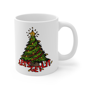 Let’s Get Lit 🎄💡 –  Coffee Mug