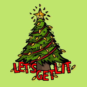 Let’s Get Lit 🎄💡 – Women's Crop Top