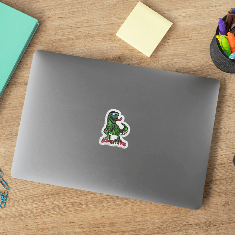 Lickalottapus 🦖👅- Sticker