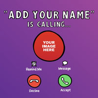 Long lost call 🧭☎️ - Personalised Stubby Holder