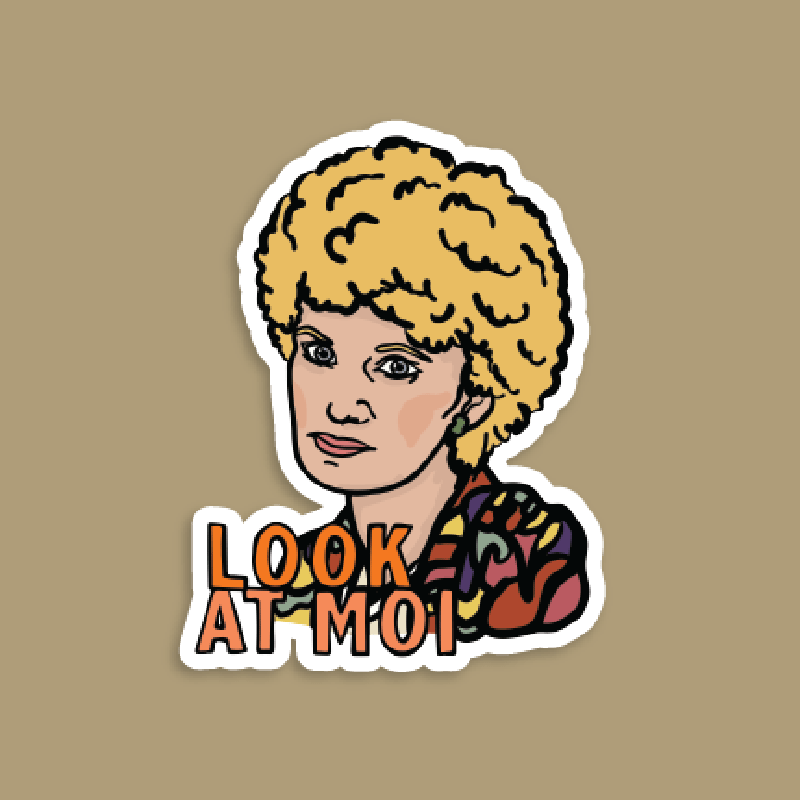 Look At Moi 👁️👁️ - Sticker