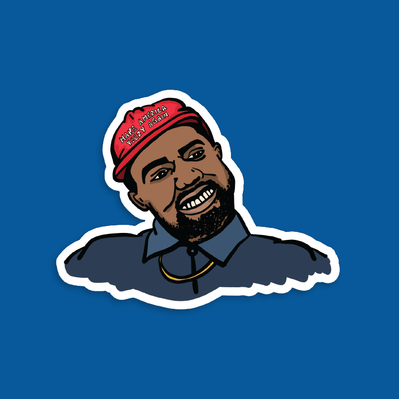 Make America Yeezy Again 🦅 - Sticker