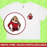 Mariah Christmas 🎁- Women's Crop Top