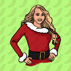 Mariah Christmas 🎁- Women's Crop Top