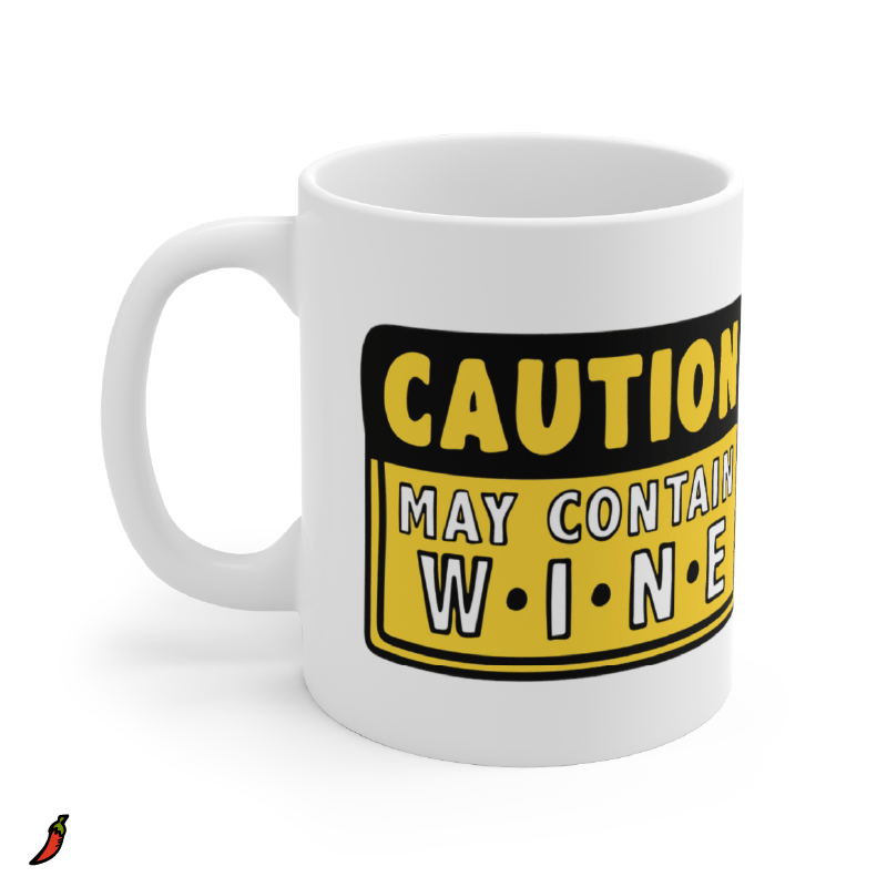 May Contain Wine 🍷 – Coffee Mug
