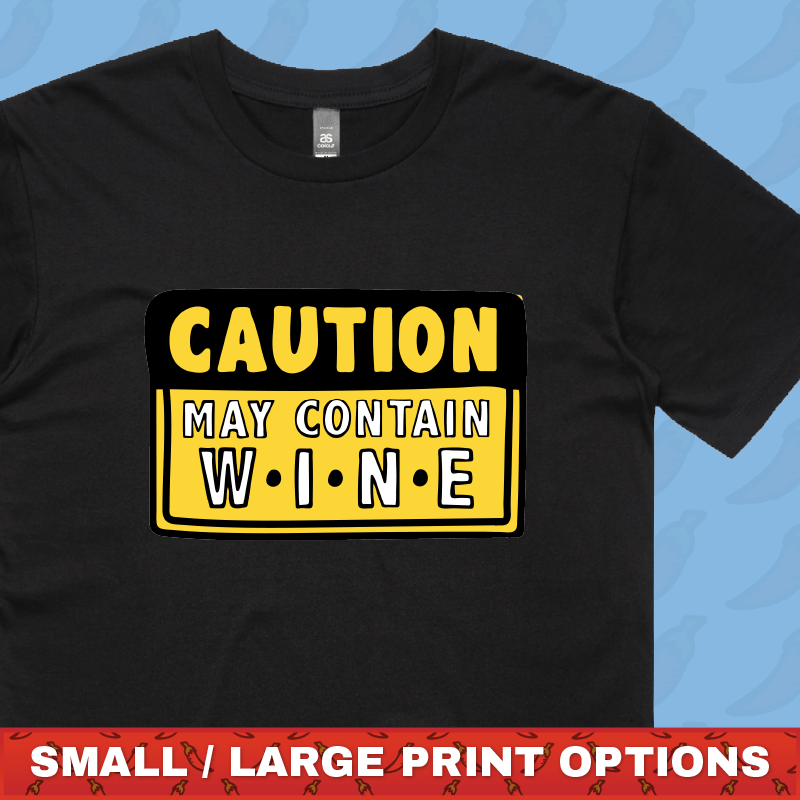 May Contain Wine 🍷 – Men's T Shirt
