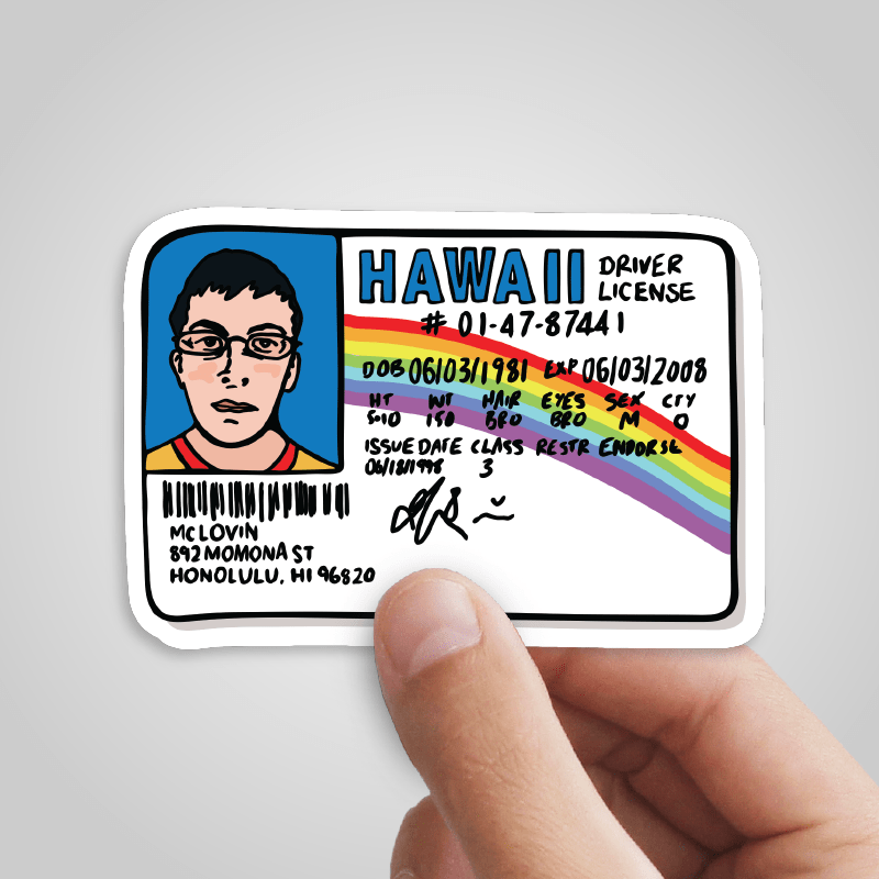 McLovin 🤓🌈 – Sticker