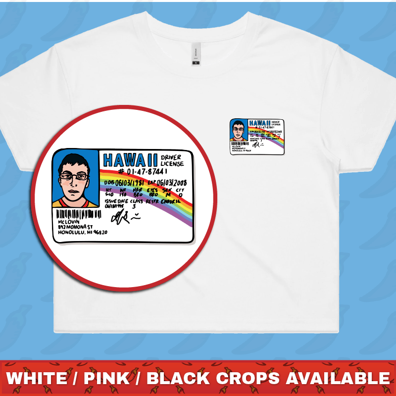 McLovin 🤓🌈 – Women's Crop Top