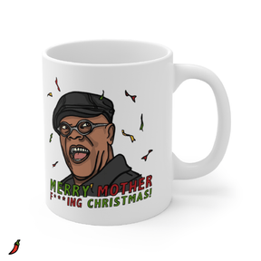 Merry Mother F**** Christmas 👨🏾‍🦲🎄- Coffee Mug