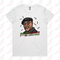 Merry Mother F**** Christmas 👨🏾‍🦲🎄- Women's T Shirt