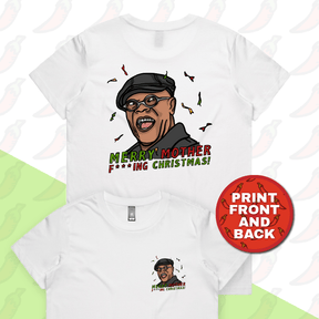 Merry Mother F**** Christmas 👨🏾‍🦲🎄- Women's T Shirt