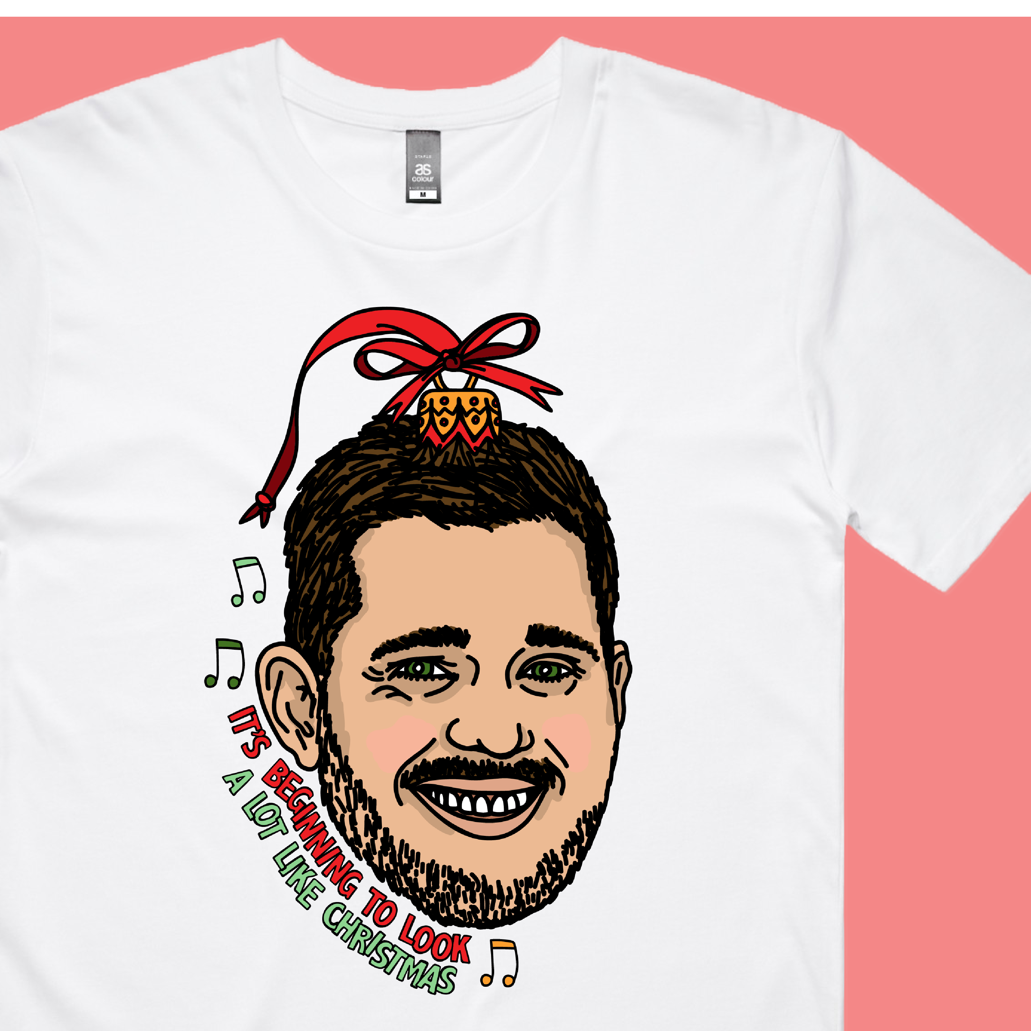 Michael Bauble 🎤🎄 – Men's T Shirt