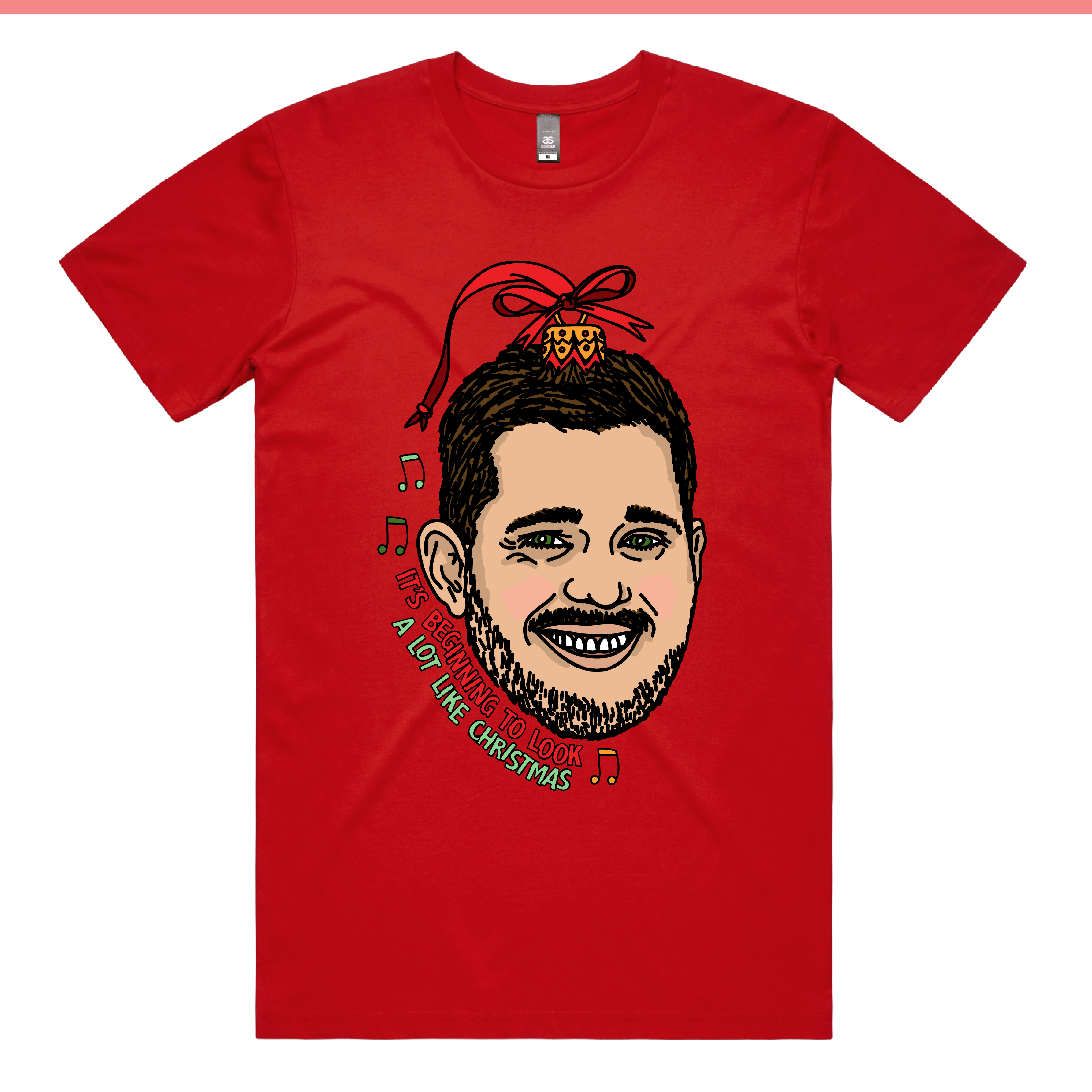 Michael Bauble 🎤🎄 – Men's T Shirt