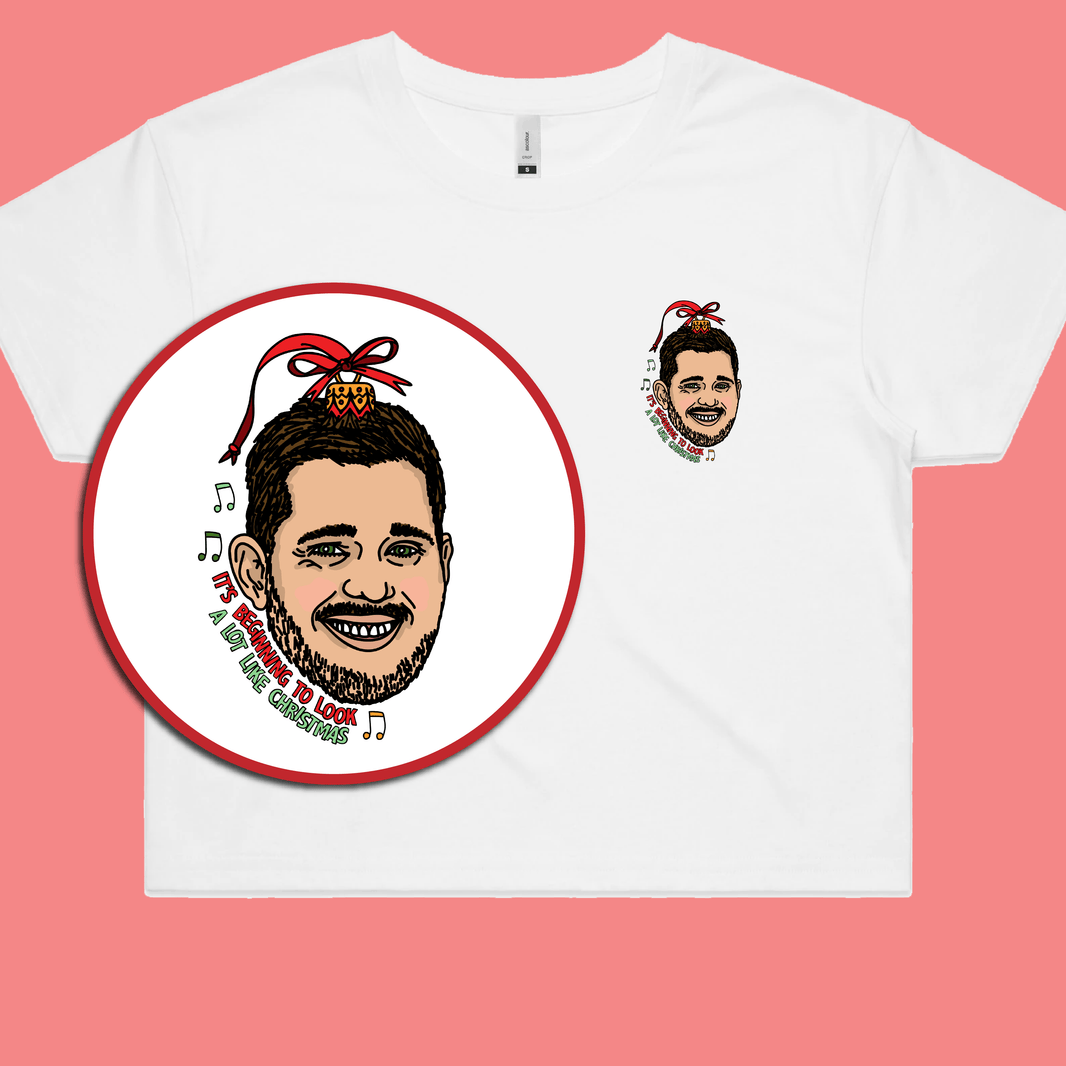 Michael Bauble 🎤🎄 –  Women's Crop Top