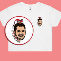 Michael Bauble 🎤🎄 –  Women's Crop Top