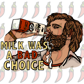 Milk Was A Bad Choice 🥛 - Women's Crop Top