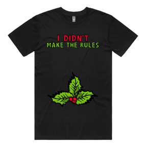 Mistletoe Rules 💋🎄 –  Men's T Shirt