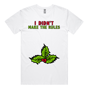 Mistletoe Rules 💋🎄 –  Men's T Shirt