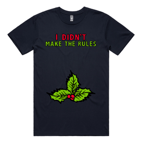 Mistletoe Rules 💋🎄 –  Men's T Shirt