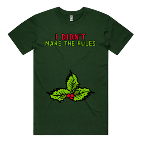 Mistletoe Rules 💋🎄 –  Men's T Shirt