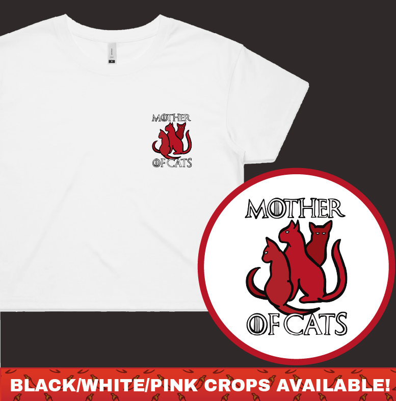 Mother of Cats 🐈 - Women's Crop Top