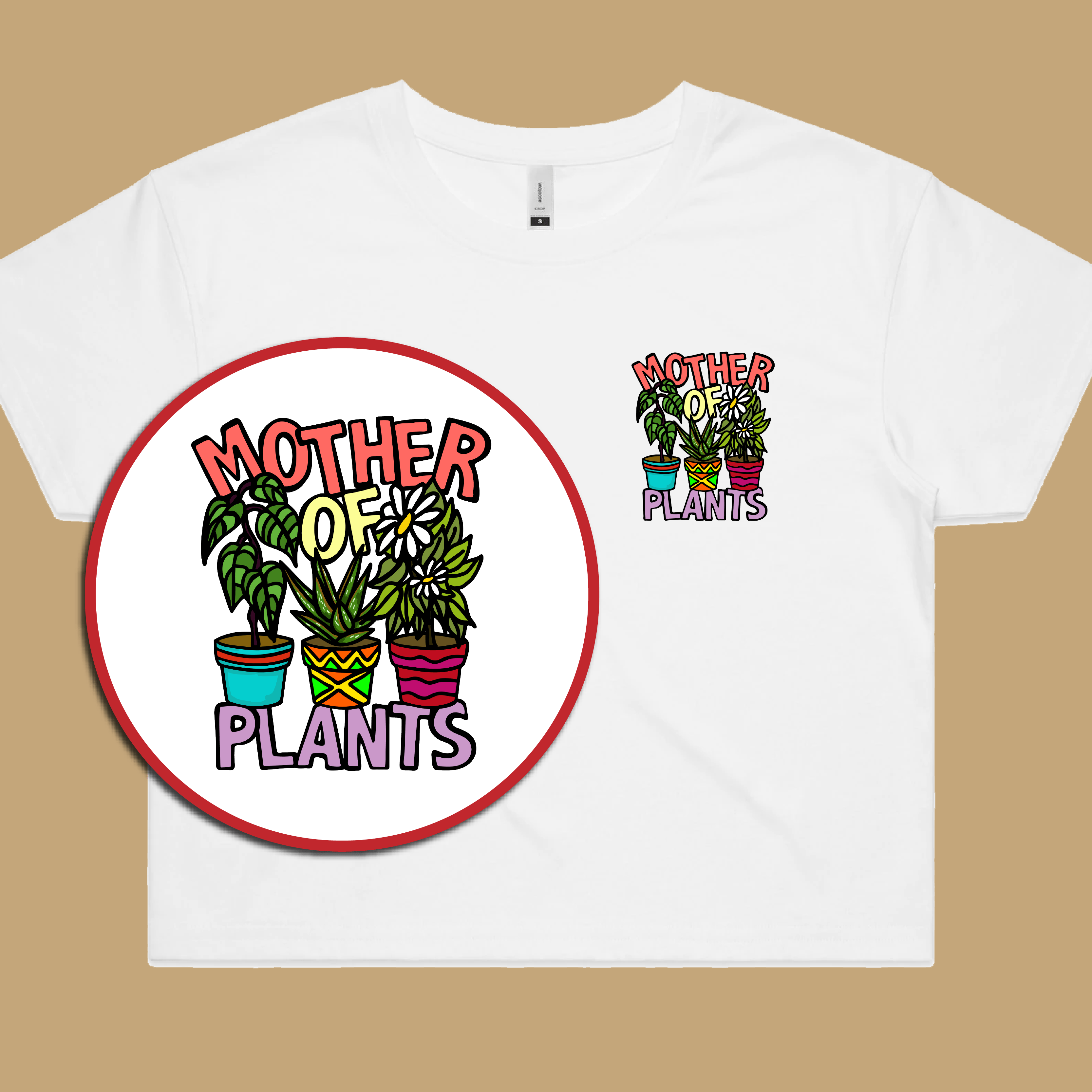 Mother Of Plants 🌱🎍 – Women's Crop Top